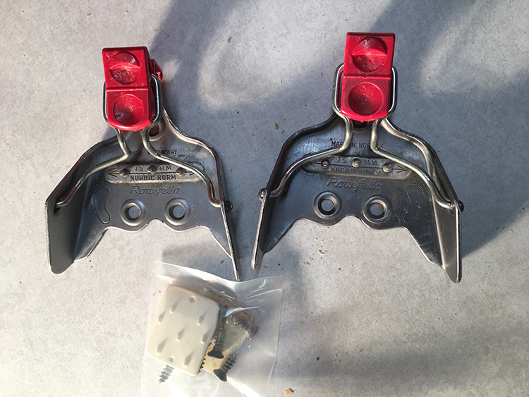 3pin crosscountry ski bindings from South Salem Cycleworks