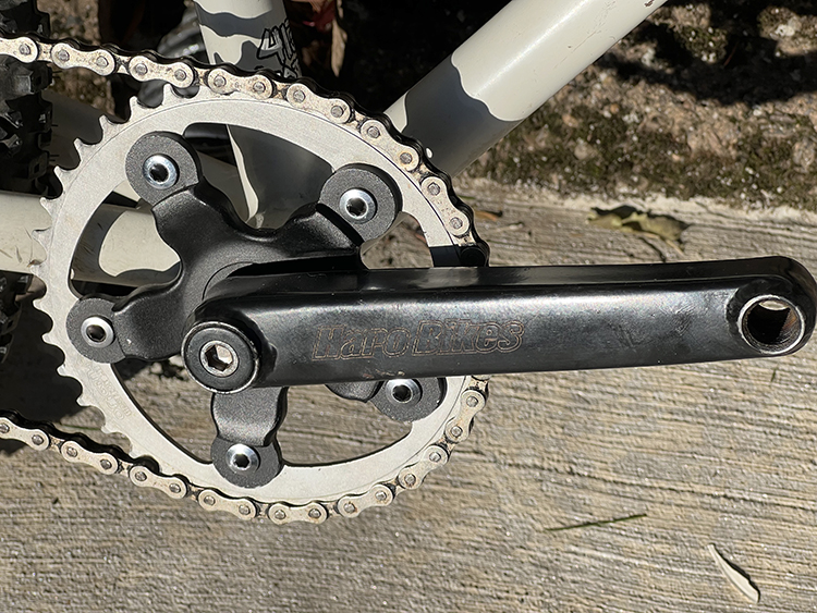 Haro cro-moly crankset