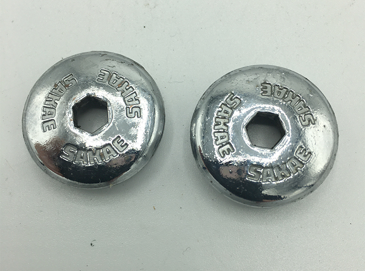 SAKAE Metal Dust Caps For Crankset With Hex Hole 