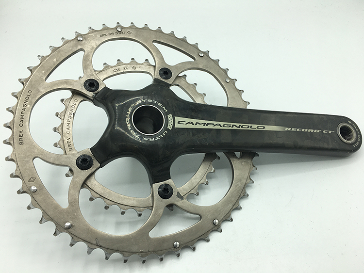 Campagnolo Centaur Power Torque 10-Speed Compact 34 50 Chainset 170mm 
