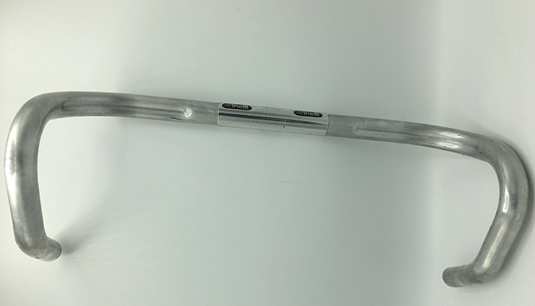 Manubrio A Goccia Cinelli Eubios - 44 Cm, Nero, Anatomico, Lega, 26,0 Mm, Scanalato - Fatto In Italia (NOS)