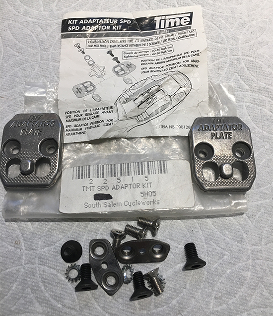 spd cleat adapter plate
