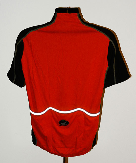Parentini red-black biker jersey