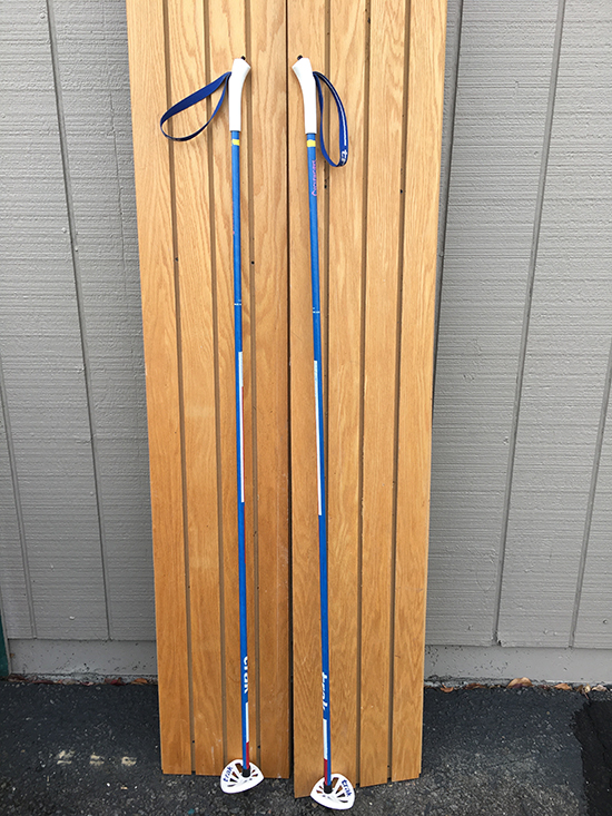 Trak 155 cm ski poles