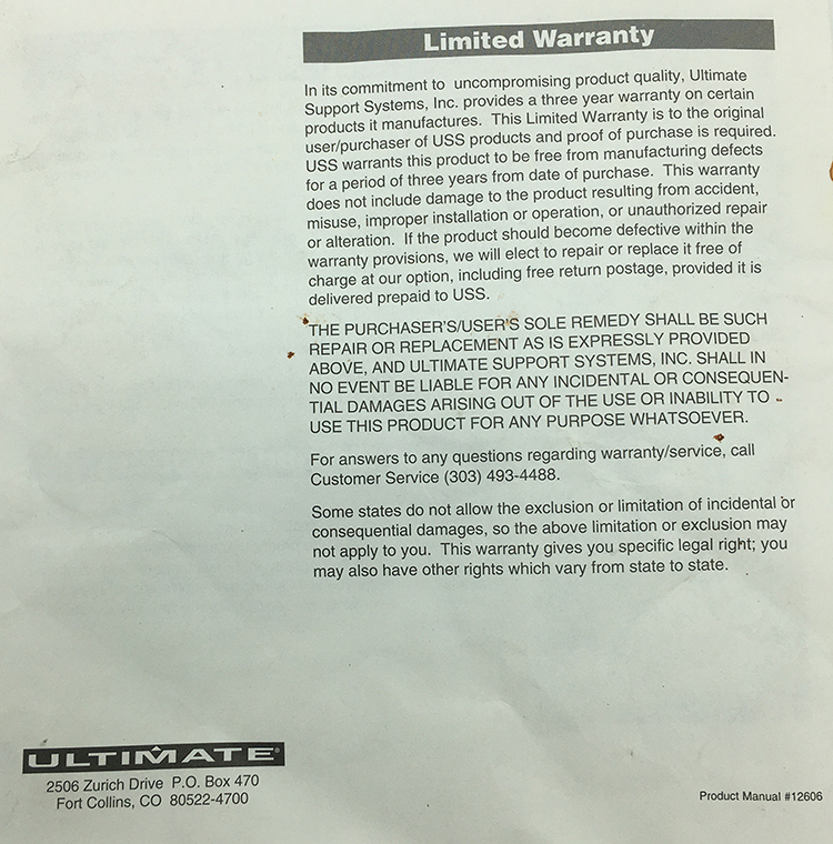 Ultimate Work station Manual