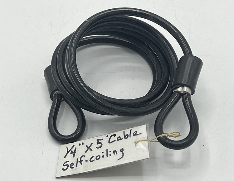 Self-coing cable