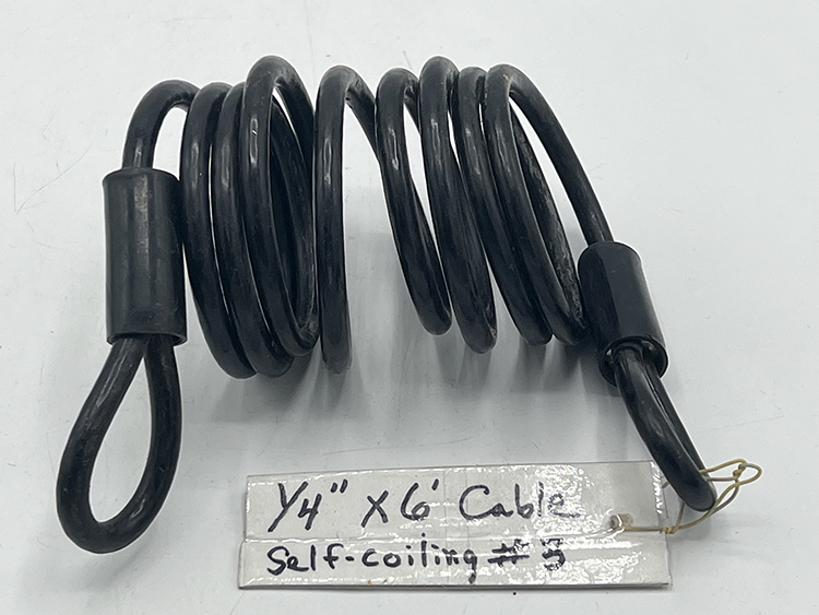 6-foot locking cable