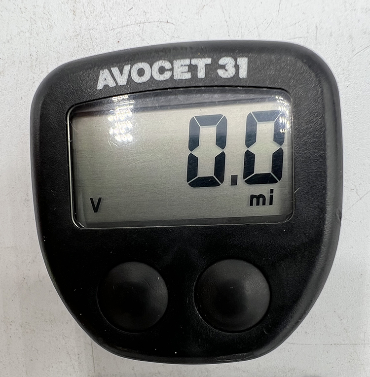 Avocet 31 cyclometer