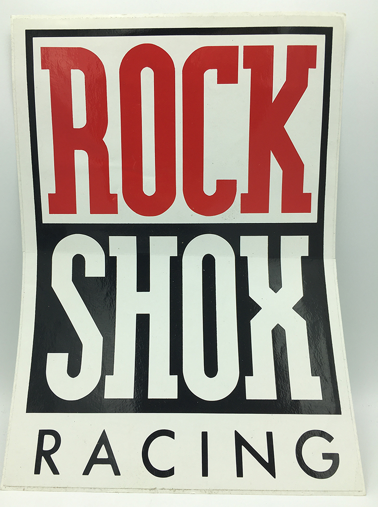 RockShox racing sticker