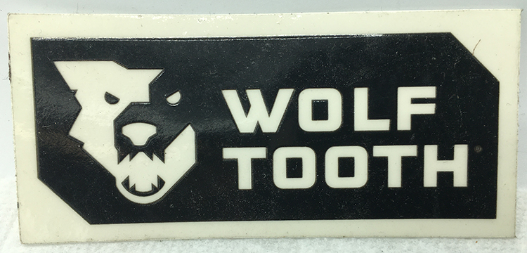 Wolf tooth sticker