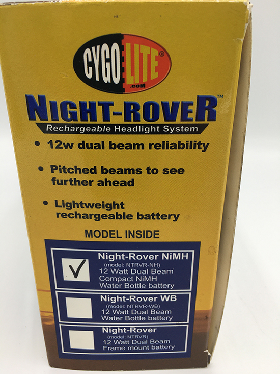 Cygolite Night Rover headlight