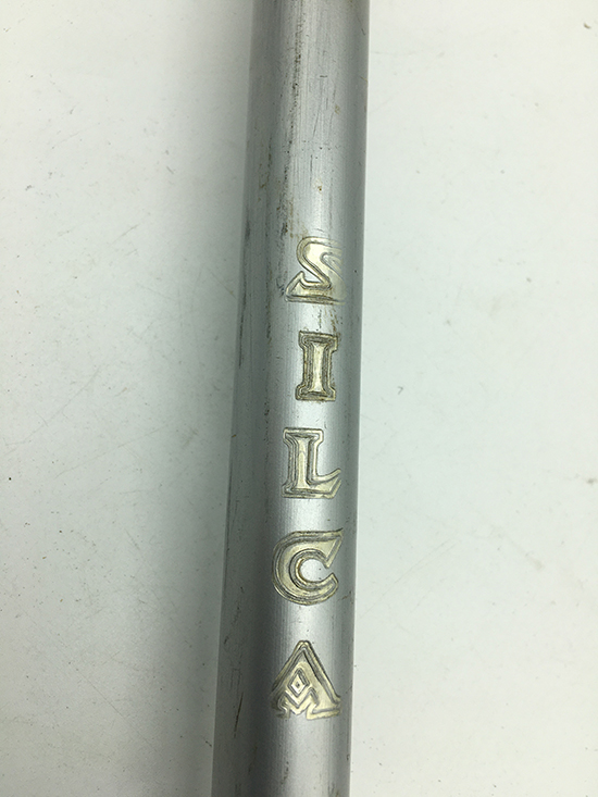 Close-up of the Silca logo