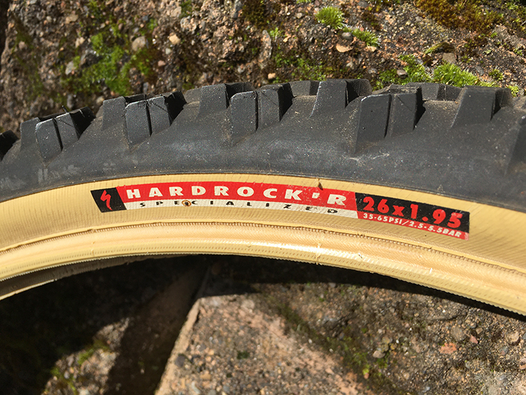 Specialized HardRocker tire