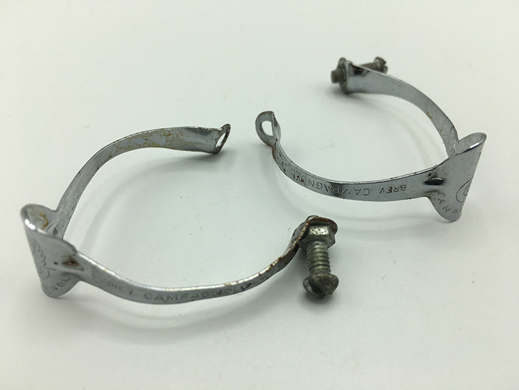 Campagnolo top-tube cable clamps