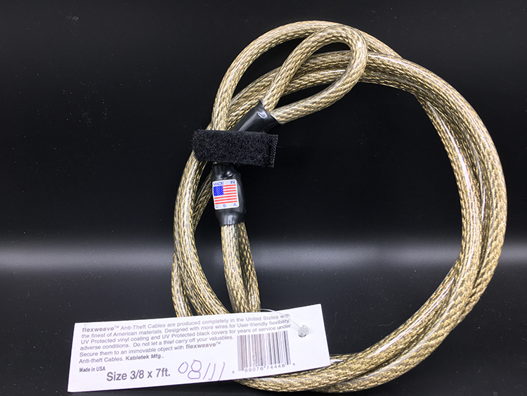 Flexweave security cable