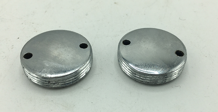 Chrome plated dust covers