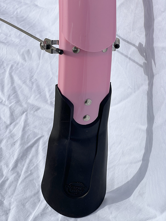 Cascadia pink fender