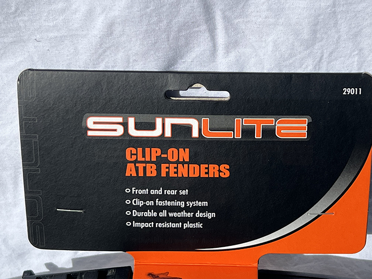 SunLite clip-on ATB fenders