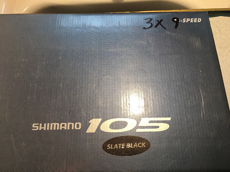 Shimano 105 STI shifters