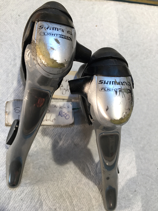 Shimano 600 STI levers