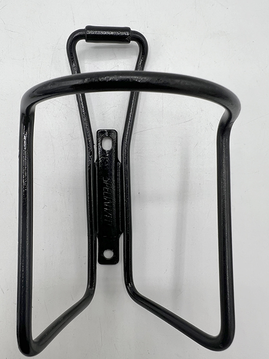 Specialized black alloy water bottle cage