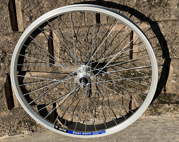 Rear mountain wheel