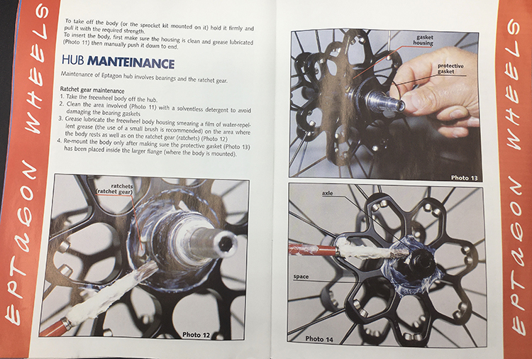 Marchisio Eptagon wheel manual