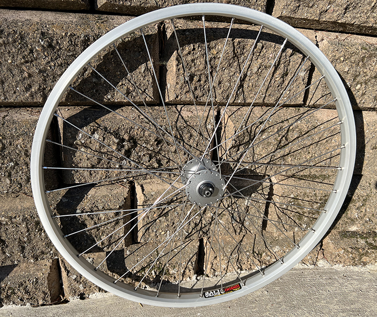 Deore disc front wheel