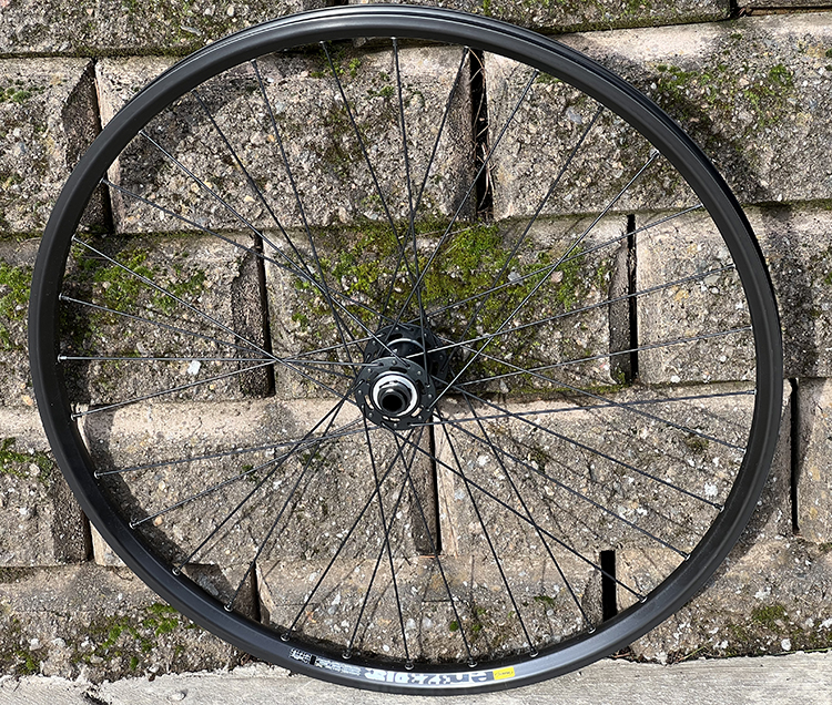 Front Shimano Deore wheel