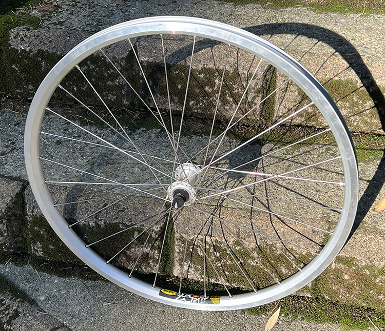 Front Deore wheel