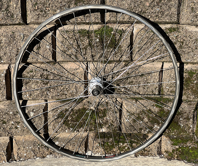 Rear Shimano Exage wheel