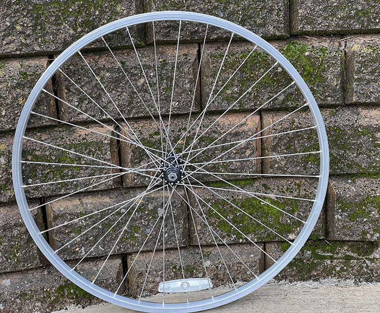 Front alloy wheel